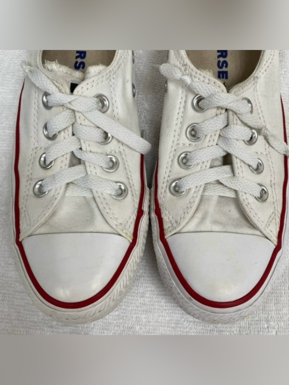 Converse Women White Chuck Taylor All Star Shoreline Slip Low Top Sneaker Size 7 - Picture 6 of 16